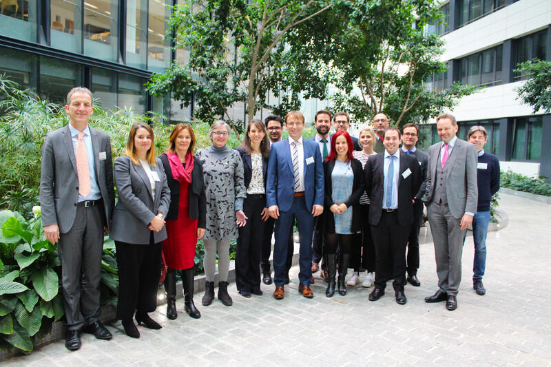 European IP Helpdesk Kickoff meeting attended by representatives of EASME and the European Commission in Brussels on 25 January 2019